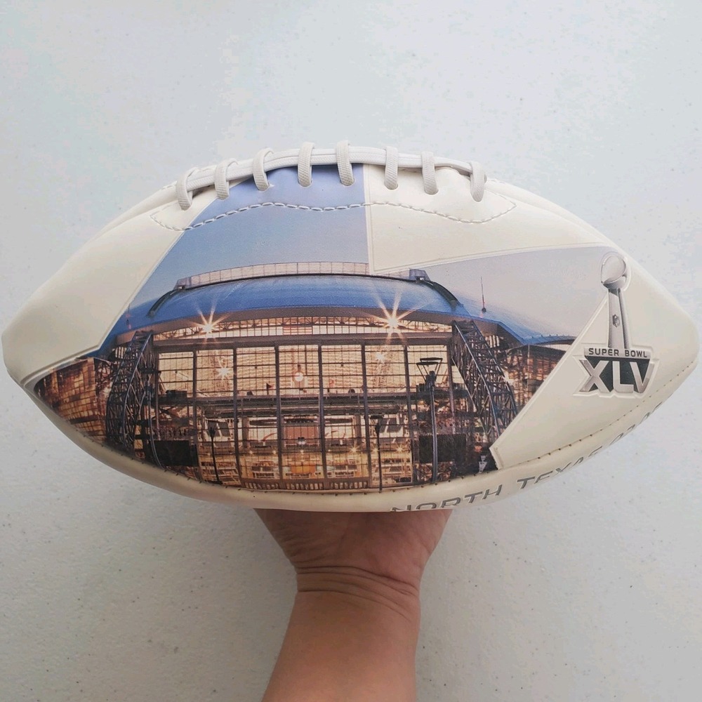 Super Bowl XLV History‎ Football Cowboys Stadium Full size NFL football